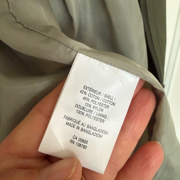 ❌SOLD❌Reitman’s Olive Green Women's Parka Coat - Size L - Picture 6 of 8